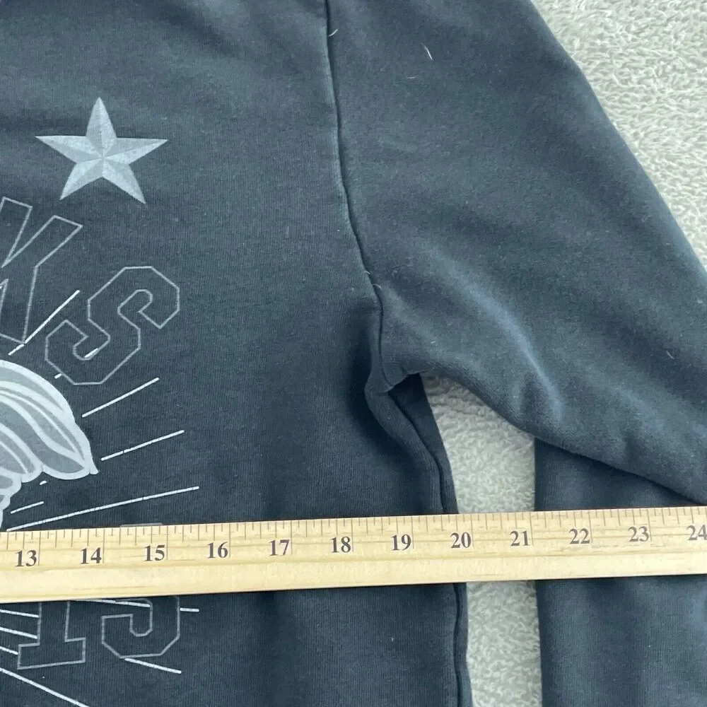 Crooks & Castles Black Graphic Sweatshirt Mens M 4379 - Picture 4 of 8